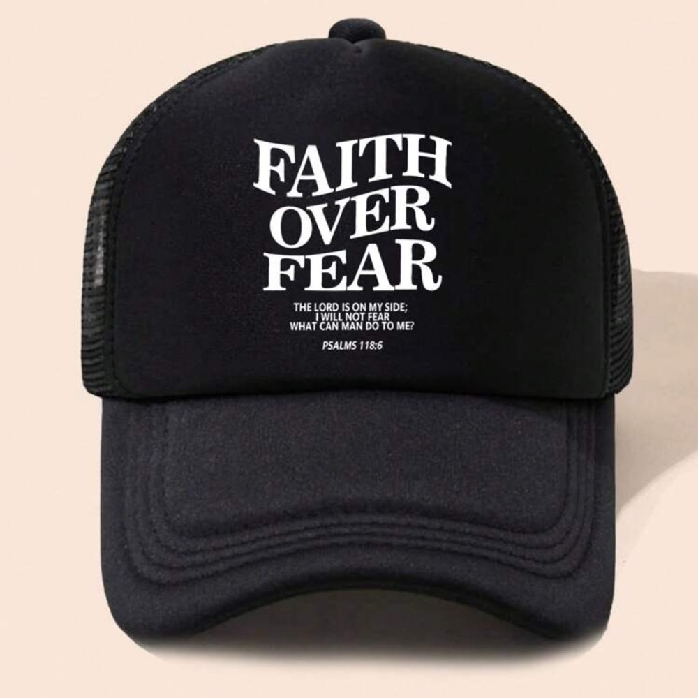 Unisex "Faith Over Fear" Cap